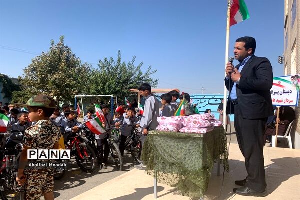 همایش دوچرخه‌سواری همیاران پلیس، خلیل آباد
