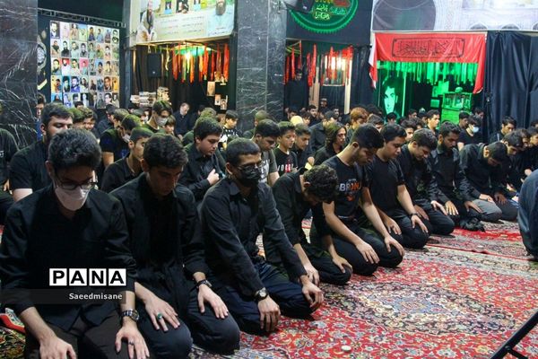 مراسم سوگواری شهادت امام حسن عسکری( ع)  هنرستان فنی شهدا