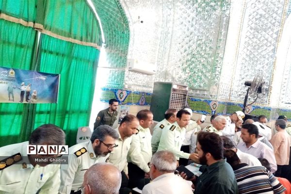 حضور مدافعان امنیت در نماز جمعه، کاشمر