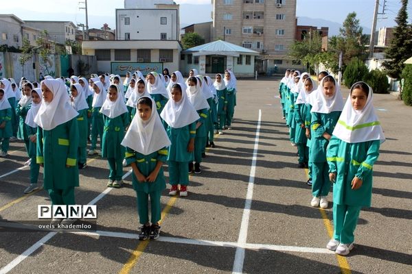 مراسم آغاز امامت امام زمان در دبستان شهیدان حجازی گلوگاه