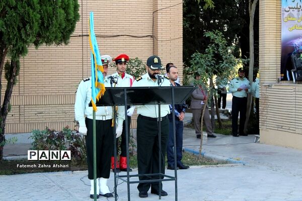 صبحگاه مشترک یگان‌های نمونه نیروهای مسلح استان سمنان