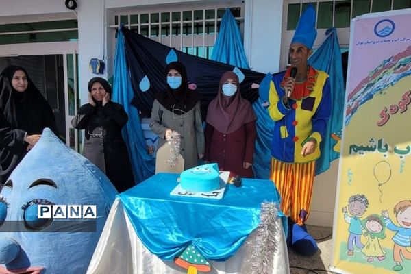 آموزش مصرف بهینه آب در دبستان حضرت زهرا(س)رودهن