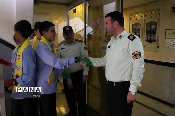 دیدار مدیرکل آموزش و پرورش آذربایجان شرقی با فرمانده نیروی انتظامی آذربایجان شرقی