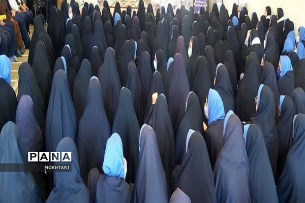 همایش دانش‌آموزی در محکومیت هتک حرمت به مقدسات و قرآن کریم در جرقویه سفلی