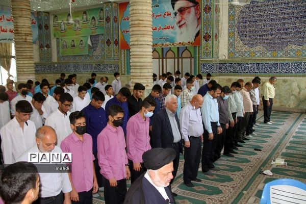 طرح نور چشم، نماز جماعت دانش‌آموزی در شهرستان بهبهان