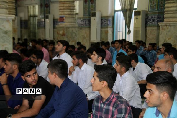 طرح نور چشم، نماز جماعت دانش‌آموزی در شهرستان بهبهان