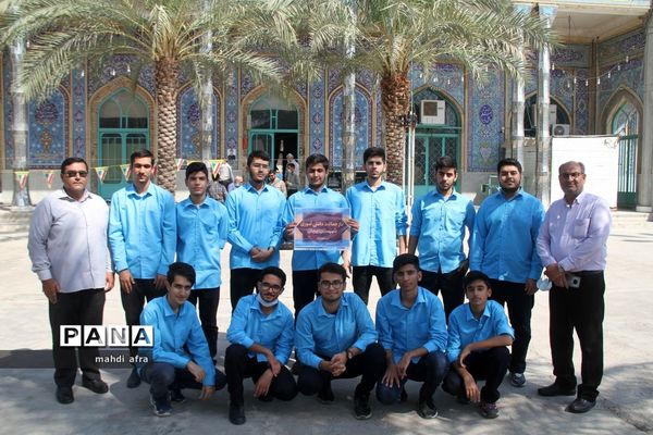 طرح نور چشم، نماز جماعت دانش‌آموزی در شهرستان بهبهان