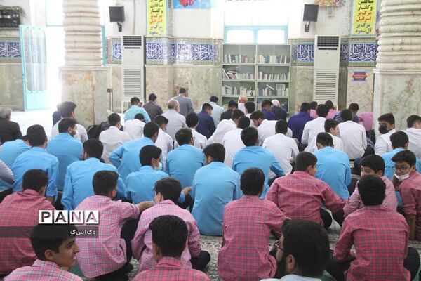 طرح نور چشم، نماز جماعت دانش‌آموزی در شهرستان بهبهان