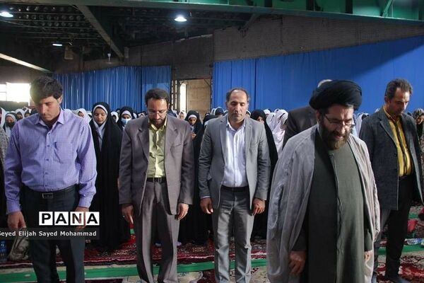 پویش «نور چشم» در مصلی شهر قیام‌دشت