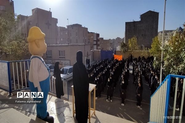 برگزاری طرح آموزش ایمنی مصرف‌کنندگان گاز طبیعی در دبیرستان مرضیه