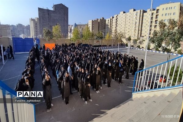 برگزاری طرح آموزش ایمنی مصرف‌کنندگان گاز طبیعی در دبیرستان مرضیه