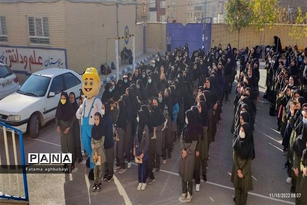 برگزاری طرح آموزش ایمنی مصرف‌کنندگان گاز طبیعی در دبیرستان مرضیه