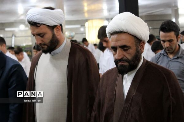 برگزاری طرح «نماز، نور چشم من» در ناحیه یک بهارستان