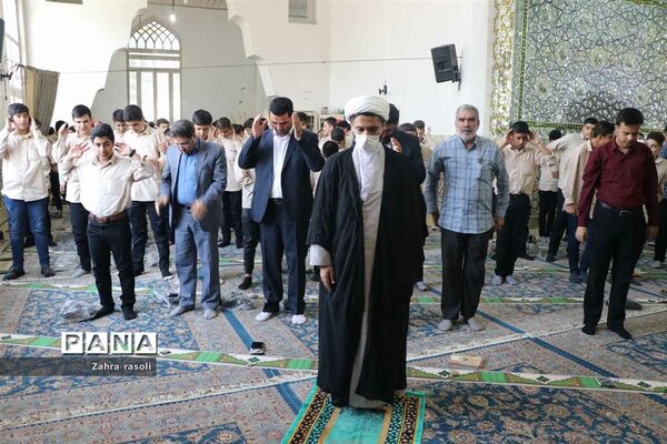 اجرای طرح «نور چشم» نماز جماعت در مدارس ناحیه دو شهرری