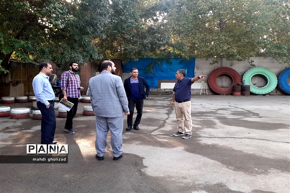 بازدید معاون پرورشی آموزش و پرورش منطقه 16 از کانون فرهنگی تربیتی بعثت