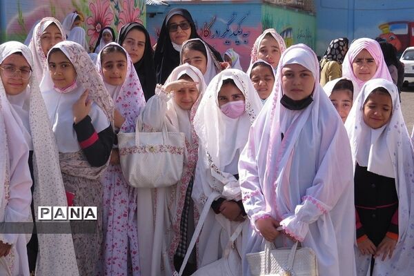 برگزاری مراسم «نماز نور چشم من» در امامزاده حضرتین شهرستان قدس