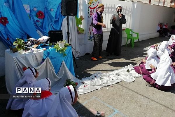 برگزاری طرح «نماز نور چشم» در دبستان حضرت زهرا(س) رودهن