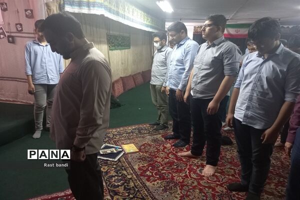 مراسم هفته وحدت در دبیرستان فرهنگ عرفان