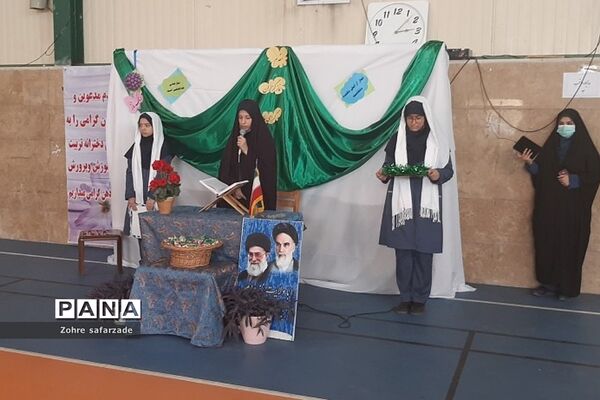برگزاری مراسم طرح «نور چشم» در دبیرستان تربیت رودهن