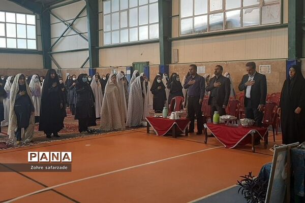 برگزاری مراسم طرح «نور چشم» در دبیرستان تربیت رودهن