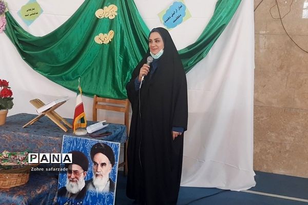 برگزاری مراسم طرح «نور چشم» در دبیرستان تربیت رودهن