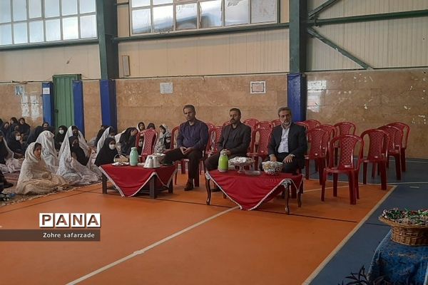 برگزاری مراسم طرح «نور چشم» در دبیرستان تربیت رودهن