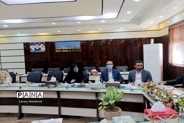 جلسه کار گروه جهاد تبیین آموزش و پرورش استان بوشهر