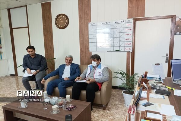 نشست هماهنگی افتتاح کانون‌های دانش‌آموزی هلال‌احمر استان بوشهر