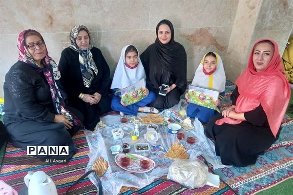 بزرگداشت روز سالمند در دبستان ریحان شهریار