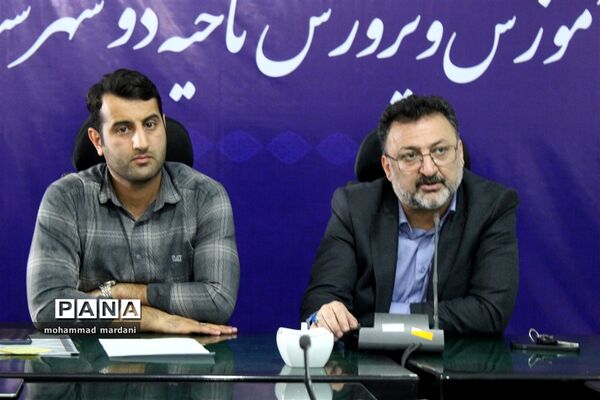 دیدار فرماندهان واحد بسیج پیشگام مدارس با مدیر آموزش و پرورش ناحیه دو ساری