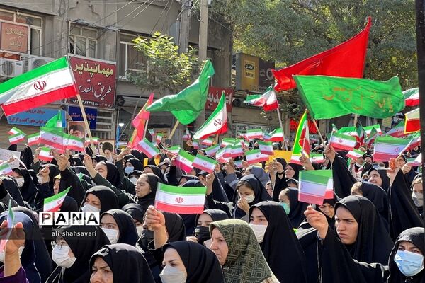 اجتماع زنان و دختران نبوی کرمانشاه