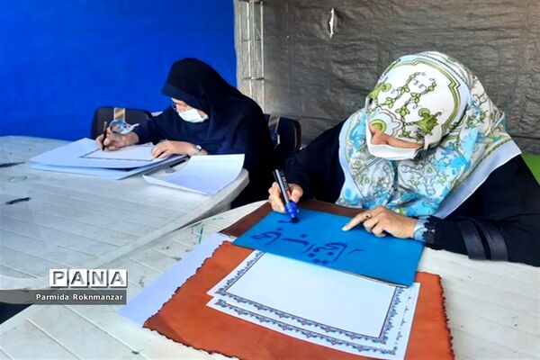حضور پرشور بانوان شیرازی در همایش بانوان فاطمی