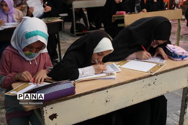 جشنواره خوشنویسی دانش‌آموزی «نسیم مهر» در قم-1