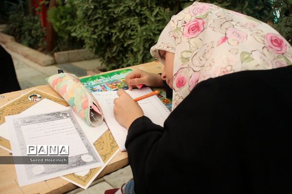 جشنواره خوشنویسی دانش‌آموزی «نسیم مهر» در قم-1