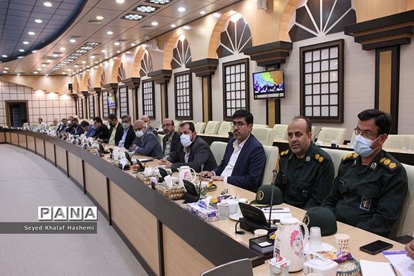 جلسه ستاد مدیریت بحران استان بوشهر
