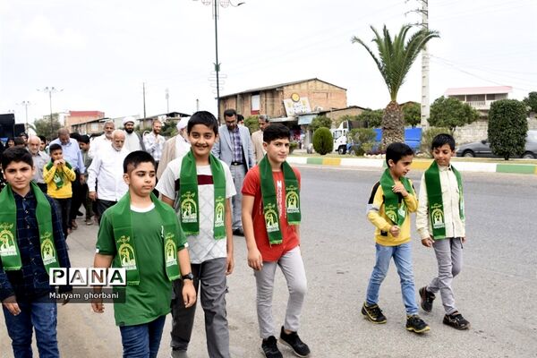 همایش پیاده‌روی به مناسبت هفته وحدت در بهنمیر