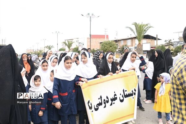 همایش پیاده‌روی به مناسبت هفته وحدت در بهنمیر