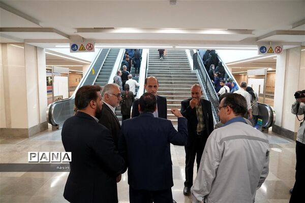 بازدید مدیرکل آموزش و پرورش استان اصفهان ازآماده‌‍سازی مترو اصفهان