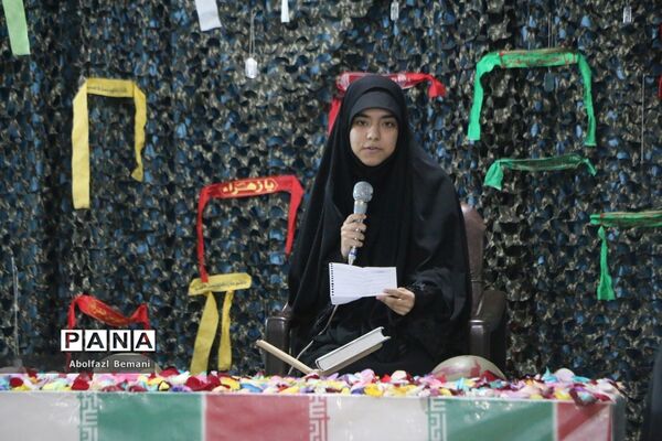 استقبال از شهید گمنام در دبیرستان شاهد رضویه قم