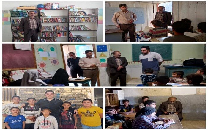 بازدید معاونت پرورشی و تربیت‌بدنی آموزش‌وپرورش شهرستان کوهرنگ از مدارس دهستان موگویی
