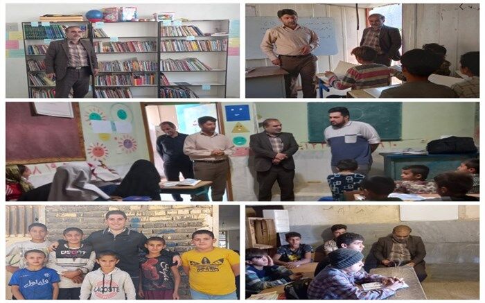 بازدید معاونت پرورشی و تربیت‌بدنی آموزش‌وپرورش شهرستان کوهرنگ از مدارس دهستان موگویی