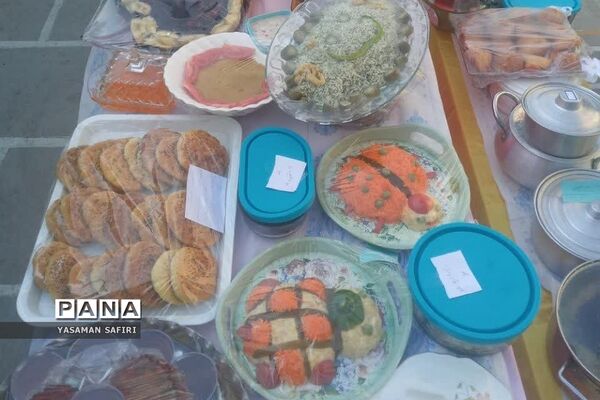 برگزاری جشنواره غذا در دبستان شهید‌کمانی فشافویه
