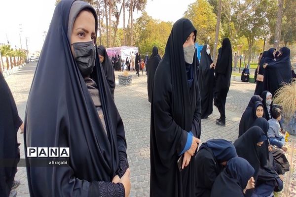 گردهمایی پرشور بانوان فاطمی با حضور دانش‌آموزان دختر منطقه کهریزک