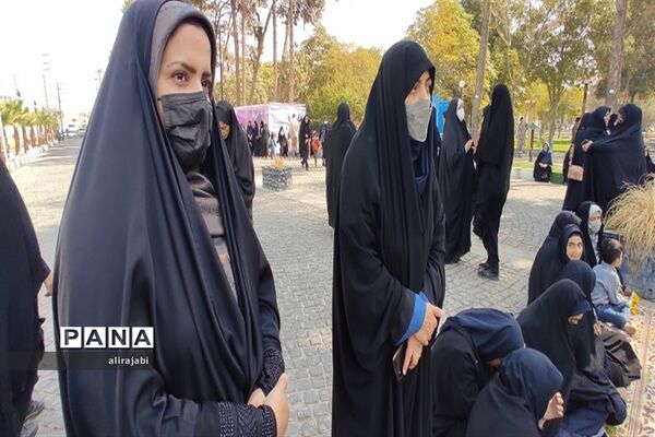 گردهمایی پرشور بانوان فاطمی با حضور دانش‌آموزان دختر منطقه کهریزک