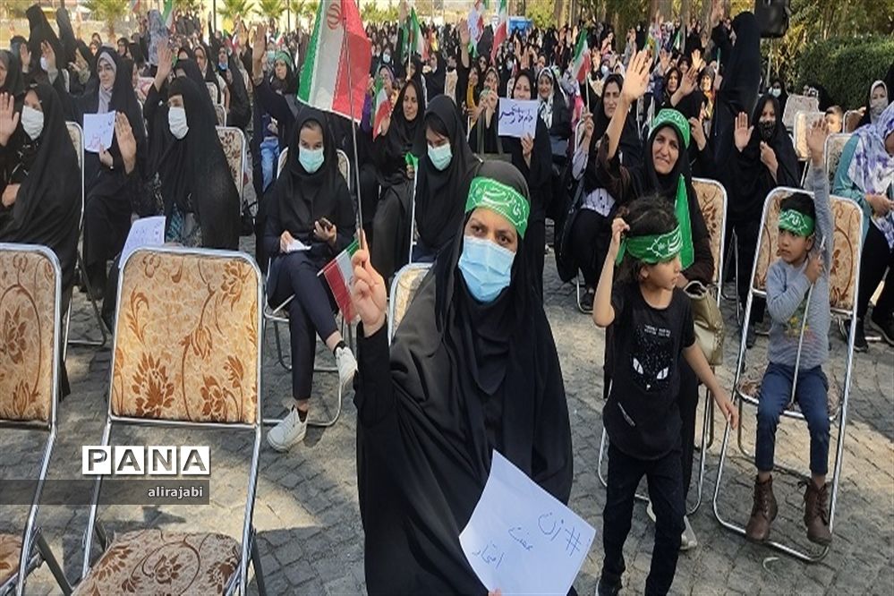 گردهمایی پرشور بانوان فاطمی با حضور دانش‌آموزان دختر منطقه کهریزک