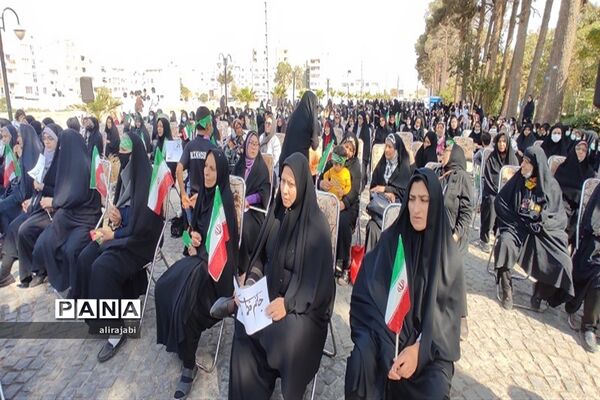 گردهمایی پرشور بانوان فاطمی با حضور دانش‌آموزان دختر منطقه کهریزک