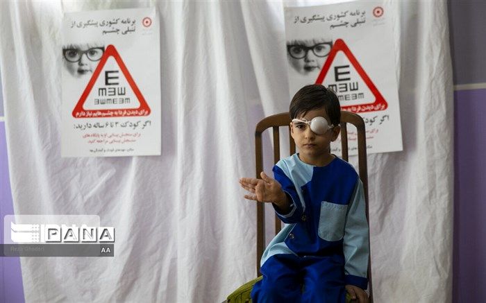 اجرای طرح غربالگری بینایی کودکان ۳ تا ۶ سال در اردبیل