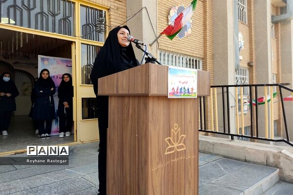 نواختن زنگ هفته تربیت‌بدنی در پاکدشت