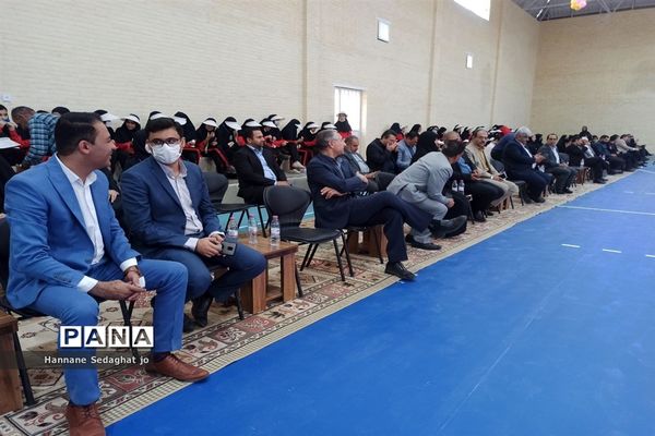 آیین افتتاحیه سالن ورزشی زنده‌یاد حسینعلی طباطبایی در هفته تربیت‌بدنی در شیراز