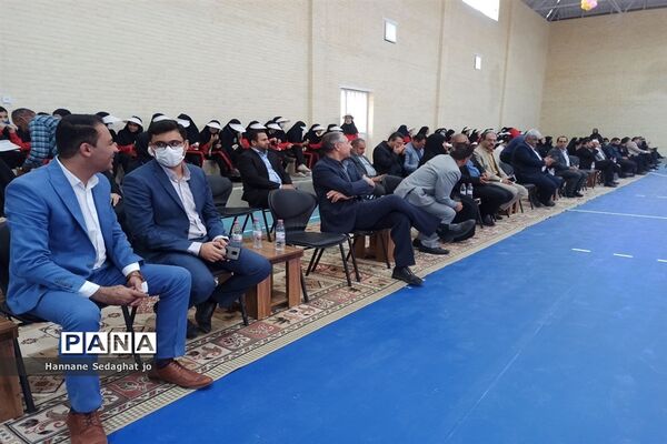 آیین افتتاحیه سالن ورزشی زنده‌یاد حسینعلی طباطبایی در هفته تربیت‌بدنی در شیراز